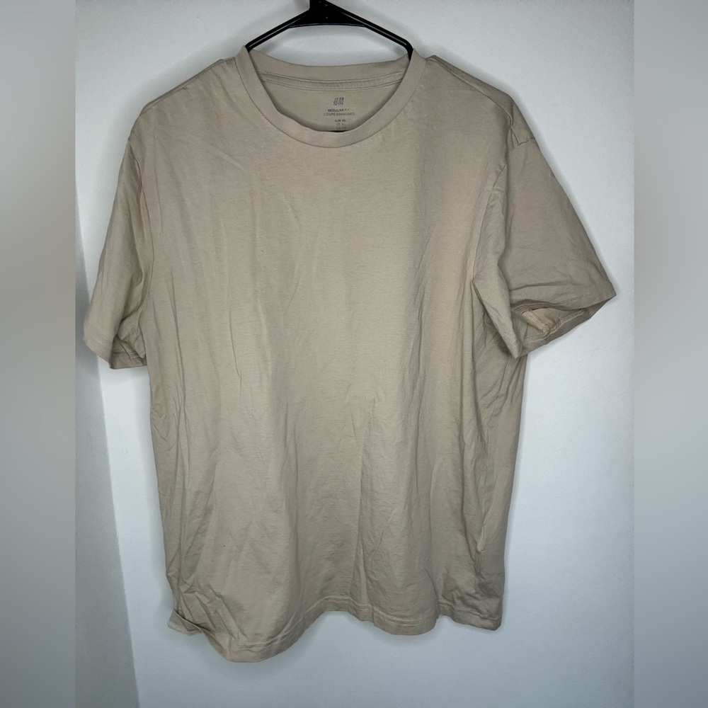 Tan shirt